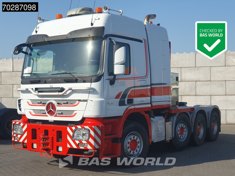 Mercedes-Benz Actros 4160 8X4 250T! WSK Manual Big-Axle Steelsuspension Lift+Lenkachse Standklima Euro 5 - Trekker: afbeelding 1 Mercedes-Benz Actros 4160 8X4 250T! WSK Manual Big-Axle Steelsuspension Lift+Lenkachse Standklima Euro 5 - Trekker: afbeelding 1