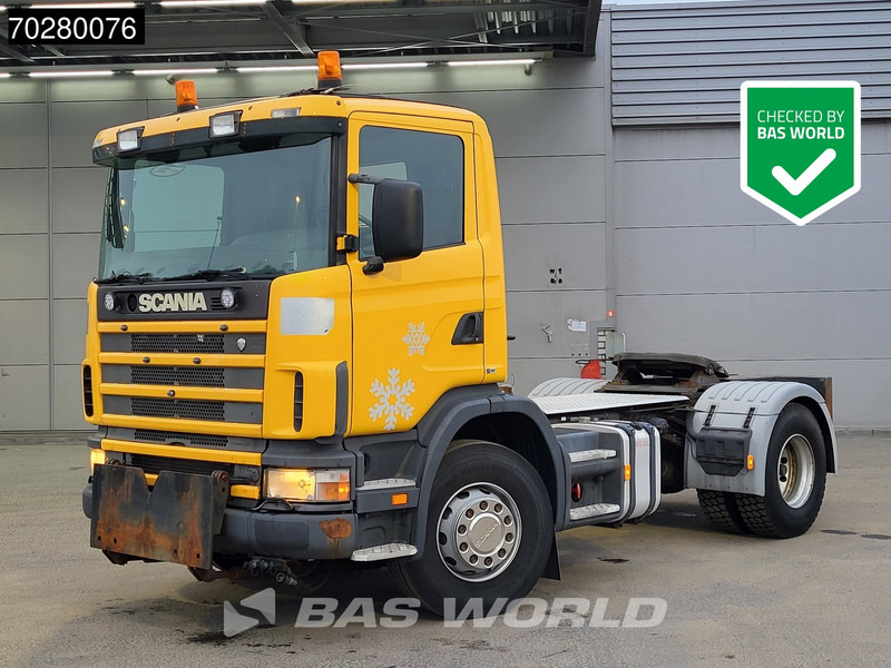 Scania R400 R 4X2 Low Mileage! Hydraulik Full-Steel Drumbrakes Euro 1 - Trekker: afbeelding 1 Scania R400 R 4X2 Low Mileage! Hydraulik Full-Steel Drumbrakes Euro 1 - Trekker: afbeelding 1