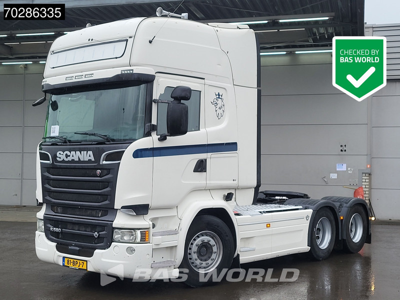 Scania R580 6X4 NL-Truck Full-Air Retarder Leder Xenon Navi Euro 6 - Trekker: afbeelding 1 Scania R580 6X4 NL-Truck Full-Air Retarder Leder Xenon Navi Euro 6 - Trekker: afbeelding 1