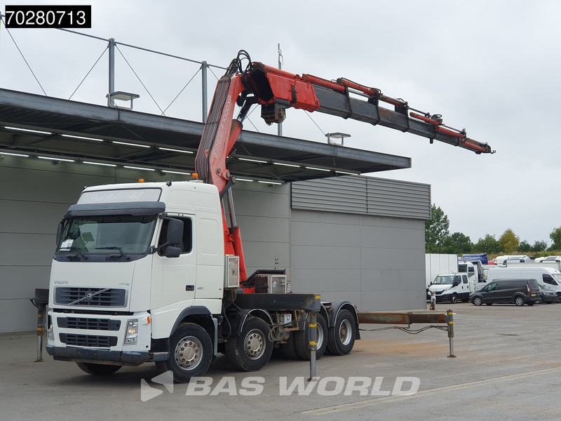 Volvo FH 460 FH 8X4 Manual Fassi F900A XP.27 Crane+Winch Big-Axle Lenkachse Kran Euro 3 - Trekker: afbeelding 1 Volvo FH 460 FH 8X4 Manual Fassi F900A XP.27 Crane+Winch Big-Axle Lenkachse Kran Euro 3 - Trekker: afbeelding 1