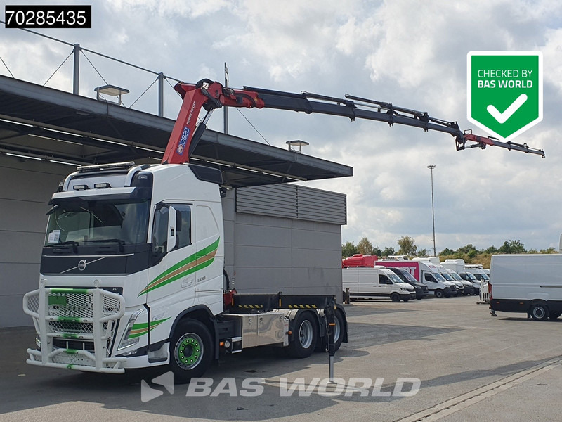 Volvo FH 500 FH 6X4 Full-Air Liftachse HMF 2820K-RCS Crane+JIB Remote Control I-ParkCool VDS LED Kran - Trekker: afbeelding 1 Volvo FH 500 FH 6X4 Full-Air Liftachse HMF 2820K-RCS Crane+JIB Remote Control I-ParkCool VDS LED Kran - Trekker: afbeelding 1