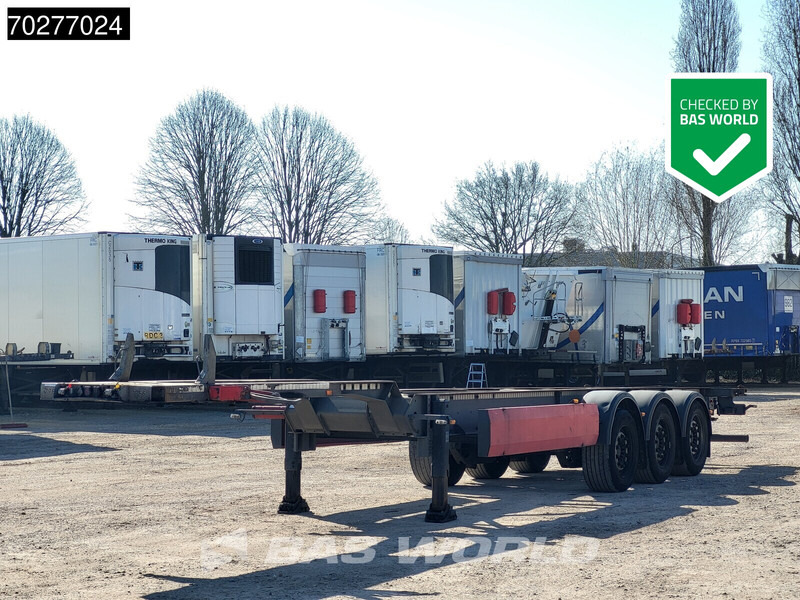 Containertransporter/ Wissellaadbak oplegger Van Hool 3 axles: afbeelding 1
