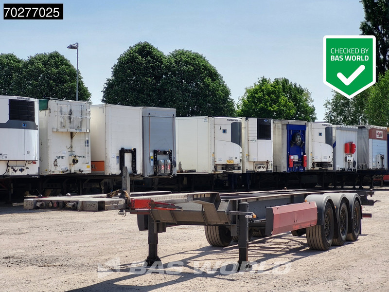 Van Hool 3 axles - Containertransporter/ Wissellaadbak oplegger: afbeelding 1 Van Hool 3 axles - Containertransporter/ Wissellaadbak oplegger: afbeelding 1