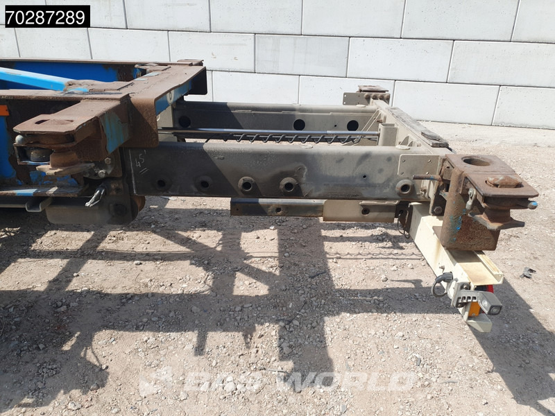 Containertransporter/ Wissellaadbak oplegger Van Hool 3B0068 3 axles Liftachse: afbeelding 14