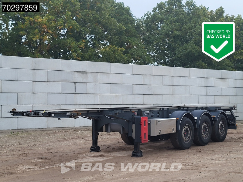 Van Hool A3C002 30ft 20ft Liftachse ADR 4x twistlock - Containertransporter/ Wissellaadbak oplegger: afbeelding 1 Van Hool A3C002 30ft 20ft Liftachse ADR 4x twistlock - Containertransporter/ Wissellaadbak oplegger: afbeelding 1