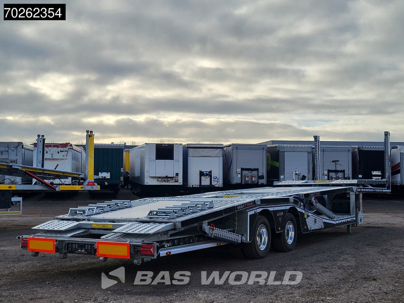 Nieuw Autotransport oplegger Vega FIXED JEEP CARRIER 2 axles 6 Cars Galvanized 5T Hydro-electric Winch + remote control: afbeelding 8