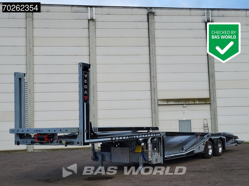 Vega FIXED JEEP CARRIER 2 axles 6 Cars Galvanized 5T Hydro-electric Winch + remote control - Autotransport oplegger: afbeelding 1 Vega FIXED JEEP CARRIER 2 axles 6 Cars Galvanized 5T Hydro-electric Winch + remote control - Autotransport oplegger: afbeelding 1