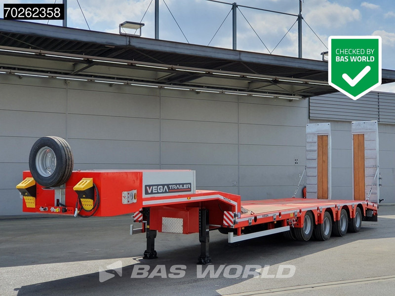 Vega STANDARD LOWBED 2 axles Lift + 2xLenkachse Hydraulic Ramps - Dieplader oplegger: afbeelding 1 Vega STANDARD LOWBED 2 axles Lift + 2xLenkachse Hydraulic Ramps - Dieplader oplegger: afbeelding 1