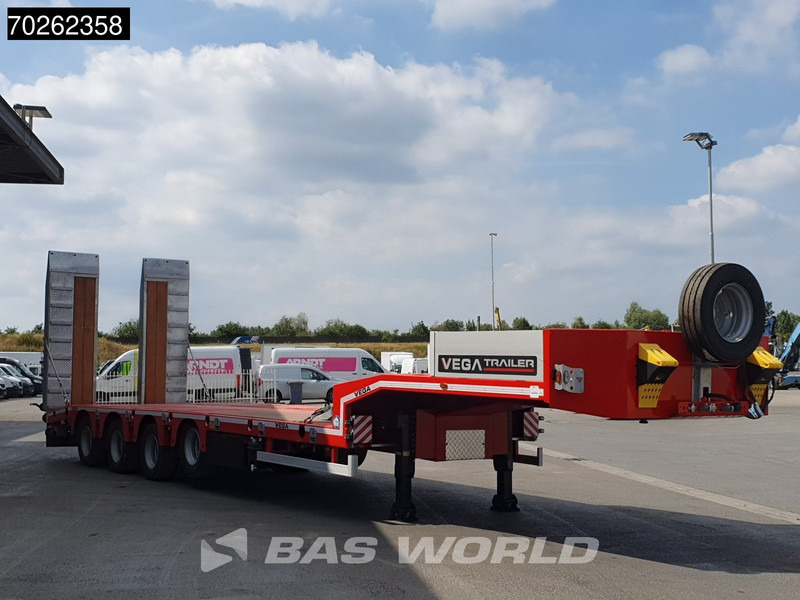 Vega STANDARD LOWBED 2 axles Lift + 2xLenkachse Hydraulic Ramps - Dieplader oplegger: afbeelding 3 Vega STANDARD LOWBED 2 axles Lift + 2xLenkachse Hydraulic Ramps - Dieplader oplegger: afbeelding 3