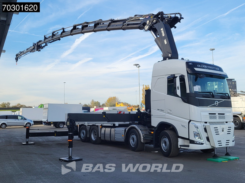 Volvo FH 460 8X2 UNUSED EFFER 1000 9S + 6S Crane + Fly-Jib Lift+Lenkachse VEB+ Euro 6 - Vrachtwagen met open laadbak, Kraanwagen: afbeelding 5 Volvo FH 460 8X2 UNUSED EFFER 1000 9S + 6S Crane + Fly-Jib Lift+Lenkachse VEB+ Euro 6 - Vrachtwagen met open laadbak, Kraanwagen: afbeelding 5