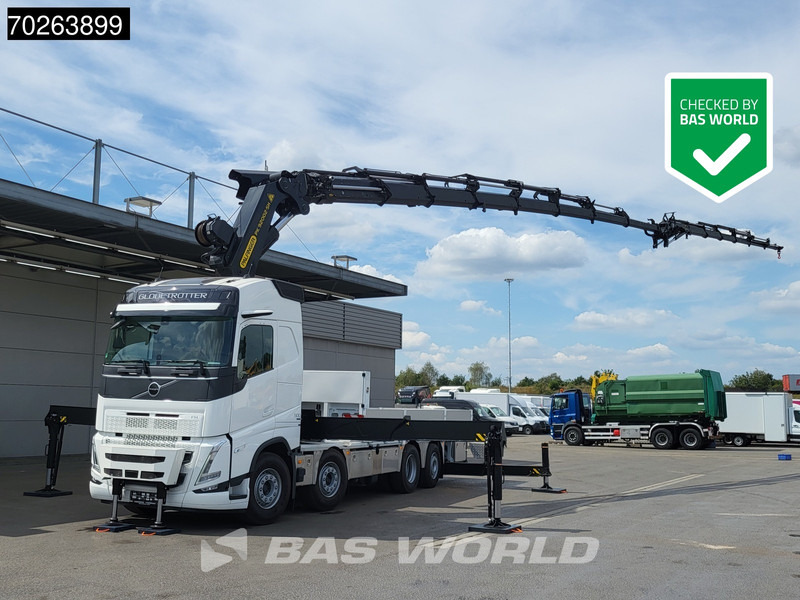 Volvo FH 500 8X2 NEW! Palfinger PK92002 SH 8+6 JIB Crane Kran 3.5t Winch Lift+Steering Axle - Vrachtwagen met open laadbak, Kraanwagen: afbeelding 1 Volvo FH 500 8X2 NEW! Palfinger PK92002 SH 8+6 JIB Crane Kran 3.5t Winch Lift+Steering Axle - Vrachtwagen met open laadbak, Kraanwagen: afbeelding 1