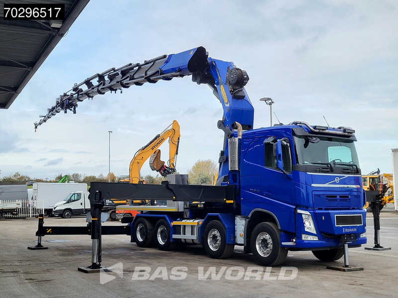 Volvo FH 540 FH 8X4 Palfinger PK165.002 TEC G Fly-Jib Winch Big-Axle VEB+ Euro 6 - Vrachtwagen met open laadbak, Kraanwagen: afbeelding 3 Volvo FH 540 FH 8X4 Palfinger PK165.002 TEC G Fly-Jib Winch Big-Axle VEB+ Euro 6 - Vrachtwagen met open laadbak, Kraanwagen: afbeelding 3