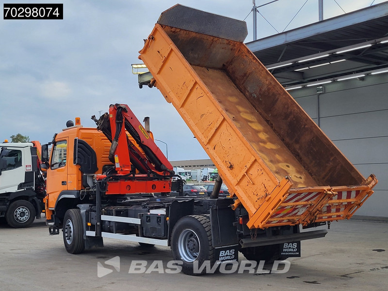 Volvo FM 340 FM 4X4 4x4 Crane Palfinger PK10501 Tipper Big-Axle Full Steel - Kipper vrachtwagen, Kraanwagen: afbeelding 5 Volvo FM 340 FM 4X4 4x4 Crane Palfinger PK10501 Tipper Big-Axle Full Steel - Kipper vrachtwagen, Kraanwagen: afbeelding 5