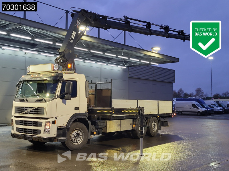 Volvo FM 400 6X2 Hiab 322E-6XS Crane Kran Lift-Axle Automatic Euro 4 - Vrachtwagen met open laadbak, Kraanwagen: afbeelding 1 Volvo FM 400 6X2 Hiab 322E-6XS Crane Kran Lift-Axle Automatic Euro 4 - Vrachtwagen met open laadbak, Kraanwagen: afbeelding 1