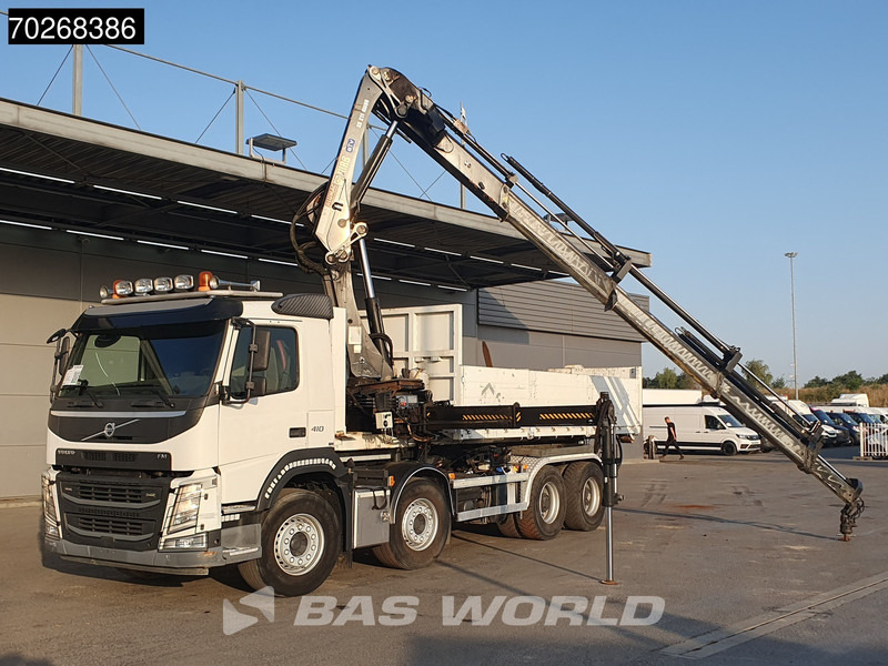 Volvo FM 410 8X4 211EP-5 HIDUO Kran Crane Steel suspension Big-Axle VEB Euro 6 - Haakarmsysteem vrachtwagen, Kraanwagen: afbeelding 5 Volvo FM 410 8X4 211EP-5 HIDUO Kran Crane Steel suspension Big-Axle VEB Euro 6 - Haakarmsysteem vrachtwagen, Kraanwagen: afbeelding 5