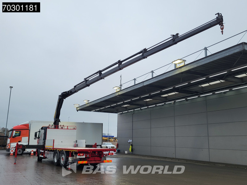 Volvo FM 410 FM 6X2 Palfinger PK 26002-EH E Kran Crane Lift +steering axle Automatic Euro 6 - Vrachtwagen met open laadbak, Kraanwagen: afbeelding 2 Volvo FM 410 FM 6X2 Palfinger PK 26002-EH E Kran Crane Lift +steering axle Automatic Euro 6 - Vrachtwagen met open laadbak, Kraanwagen: afbeelding 2