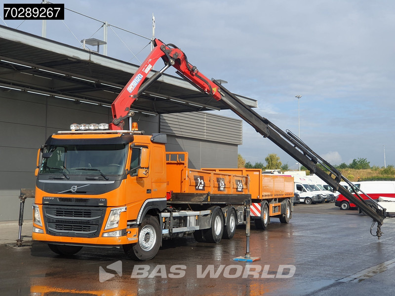 Volvo FM 420 6X2 Combi HMF 2120 K 4 Crane Kran Lift+lenkasche Euro 6 - Kipper vrachtwagen, Kraanwagen: afbeelding 5 Volvo FM 420 6X2 Combi HMF 2120 K 4 Crane Kran Lift+lenkasche Euro 6 - Kipper vrachtwagen, Kraanwagen: afbeelding 5