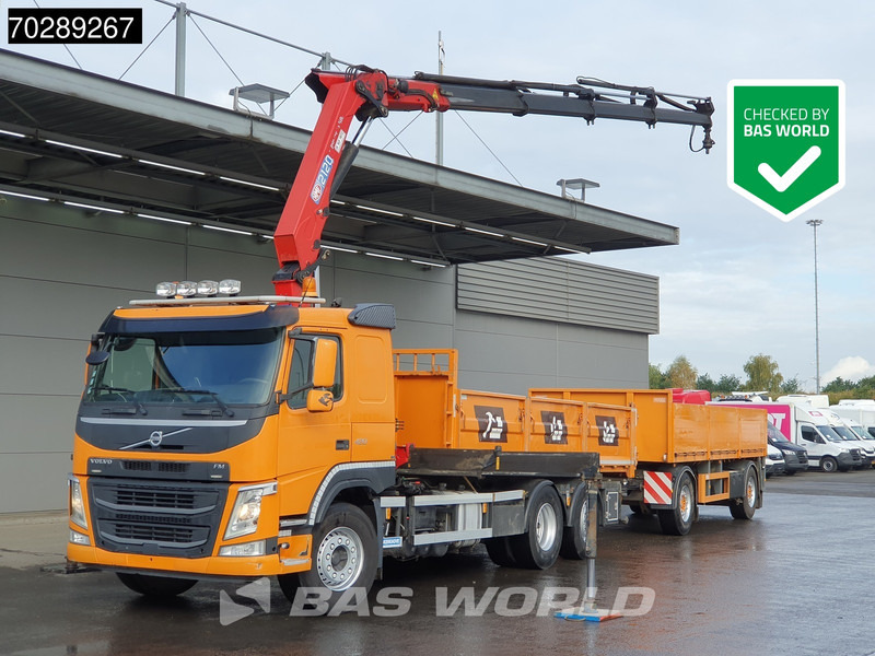 Volvo FM 420 6X2 Combi HMF 2120 K 4 Crane Kran Lift+lenkasche Euro 6 - Kipper vrachtwagen, Kraanwagen: afbeelding 1 Volvo FM 420 6X2 Combi HMF 2120 K 4 Crane Kran Lift+lenkasche Euro 6 - Kipper vrachtwagen, Kraanwagen: afbeelding 1