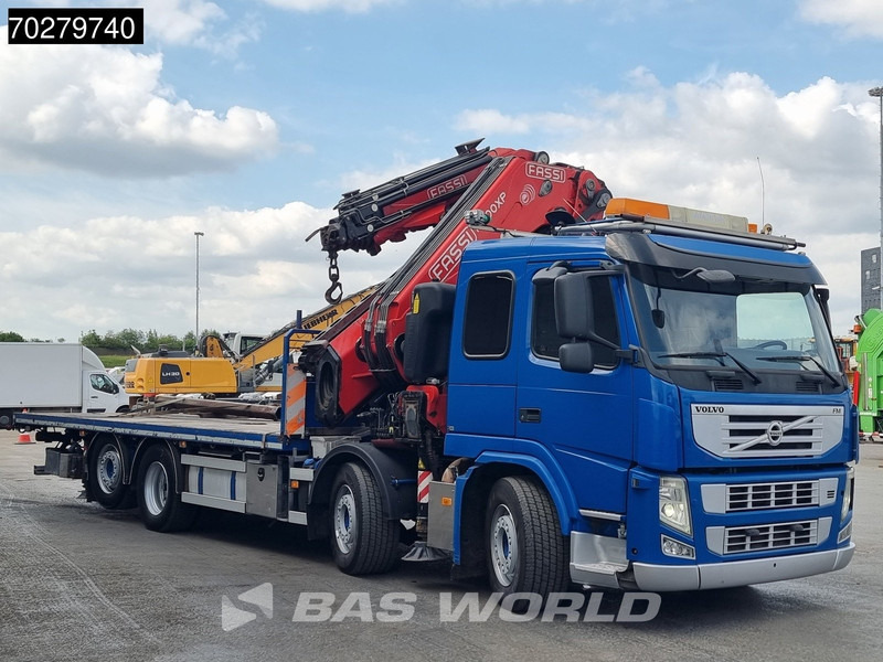 Leasing Volvo FM 450 8X2 FASSI 100 Ton/Meter Crane Kran 7 + 6 Jib Lift+steering Axle Euro 5 Volvo FM 450 8X2 FASSI 100 Ton/Meter Crane Kran 7 + 6 Jib Lift+steering Axle Euro 5: afbeelding 12