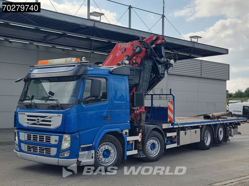 Leasing Volvo FM 450 8X2 FASSI 100 Ton/Meter Crane Kran 7 + 6 Jib Lift+steering Axle Euro 5 Volvo FM 450 8X2 FASSI 100 Ton/Meter Crane Kran 7 + 6 Jib Lift+steering Axle Euro 5: afbeelding 13