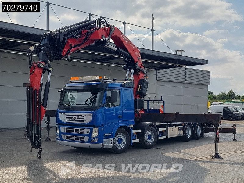 Leasing Volvo FM 450 8X2 FASSI 100 Ton/Meter Crane Kran 7 + 6 Jib Lift+steering Axle Euro 5 Volvo FM 450 8X2 FASSI 100 Ton/Meter Crane Kran 7 + 6 Jib Lift+steering Axle Euro 5: afbeelding 5