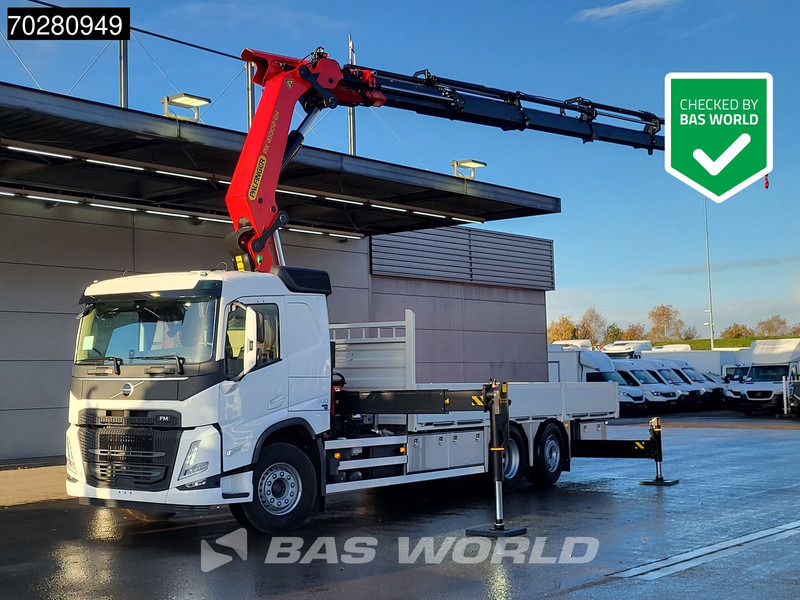 Volvo FM 500 6X2 NEW! Palfinger PK41002 EH-E Kran Crane Lift-steering Axle Euro 6 - Vrachtwagen met open laadbak, Kraanwagen: afbeelding 1 Volvo FM 500 6X2 NEW! Palfinger PK41002 EH-E Kran Crane Lift-steering Axle Euro 6 - Vrachtwagen met open laadbak, Kraanwagen: afbeelding 1