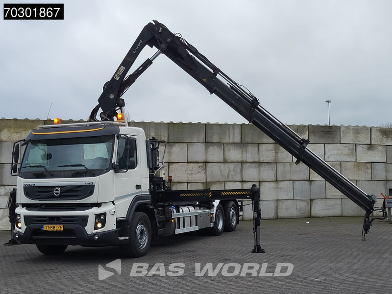 Volvo FMX 370 FMX 6X2 HIAB 244 E P-3 Hipro Kran + XR21S56 containersystem Lift+steering - Haakarmsysteem vrachtwagen, Kraanwagen: afbeelding 3 Volvo FMX 370 FMX 6X2 HIAB 244 E P-3 Hipro Kran + XR21S56 containersystem Lift+steering - Haakarmsysteem vrachtwagen, Kraanwagen: afbeelding 3