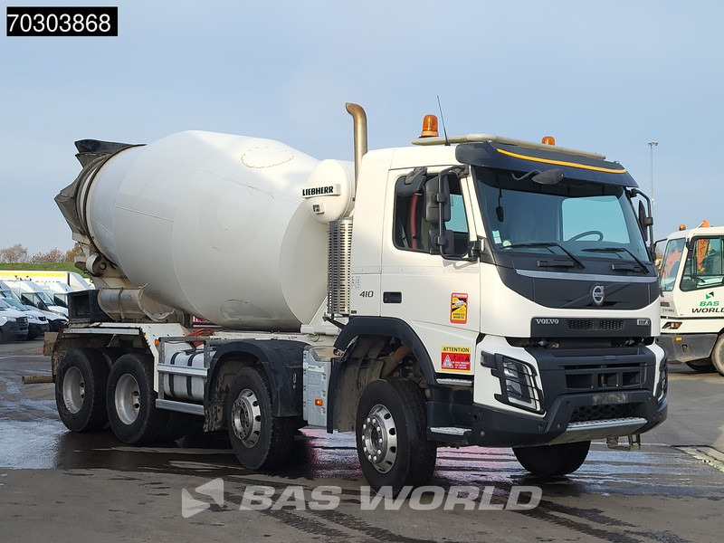 Volvo FMX 410 8X4 9m3 Liebherr mixer Steelsuspension Automatic Euro 6 - Betonmixer: afbeelding 3 Volvo FMX 410 8X4 9m3 Liebherr mixer Steelsuspension Automatic Euro 6 - Betonmixer: afbeelding 3