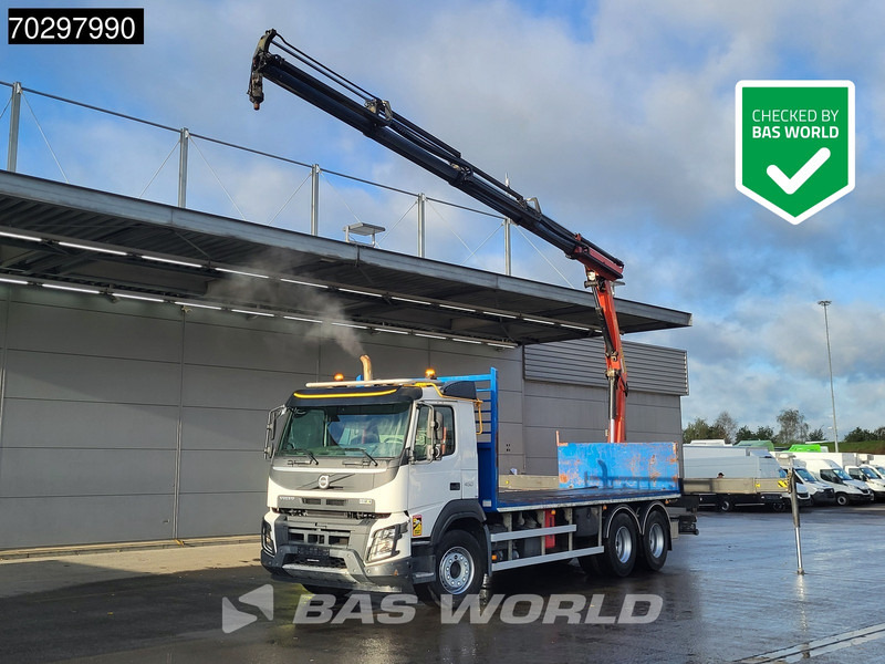 Volvo FMX 450 FMX 6X4 Palfinger PK 18002 EH Crane Manual Euro 6 - Vrachtwagen met open laadbak, Kraanwagen: afbeelding 1 Volvo FMX 450 FMX 6X4 Palfinger PK 18002 EH Crane Manual Euro 6 - Vrachtwagen met open laadbak, Kraanwagen: afbeelding 1