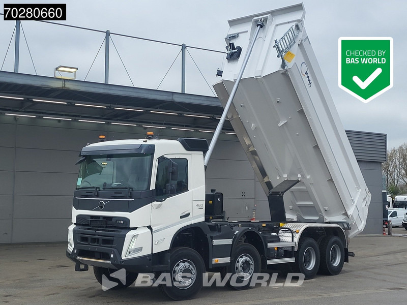 Volvo FMX 460 8X6 20m3 KH-Kipper VEB LED Big-axle Steelsuspension Euro 6 - Kipper vrachtwagen: afbeelding 1 Volvo FMX 460 8X6 20m3 KH-Kipper VEB LED Big-axle Steelsuspension Euro 6 - Kipper vrachtwagen: afbeelding 1