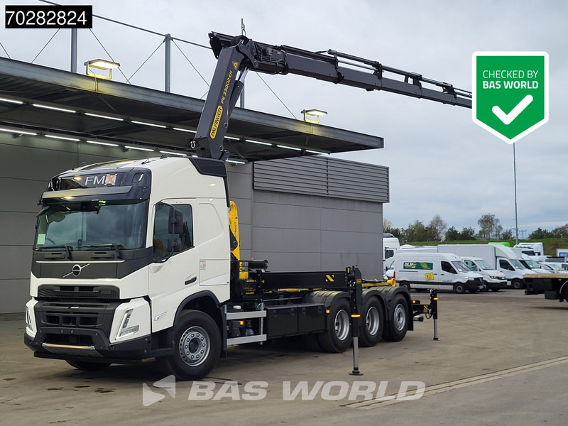 Volvo FMX 500 8X4 NEW! Palfinger PK33002 Crane + HT22TEC Hooklift Lift-Steering Axle - Haakarmsysteem vrachtwagen, Kraanwagen: afbeelding 1 Volvo FMX 500 8X4 NEW! Palfinger PK33002 Crane + HT22TEC Hooklift Lift-Steering Axle - Haakarmsysteem vrachtwagen, Kraanwagen: afbeelding 1