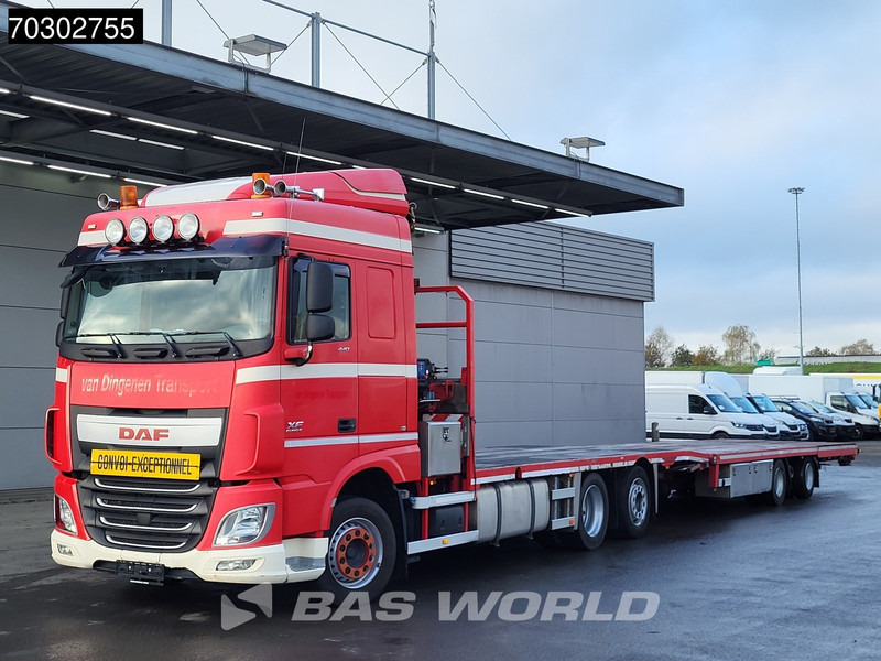 DAF XF 440 XF 6X2 NL-Truck Transporter APK HMF 900-K2 crane Winch Lift-Lenkachse Euro 6 - Vrachtwagen, Kraanwagen: afbeelding 5 DAF XF 440 XF 6X2 NL-Truck Transporter APK HMF 900-K2 crane Winch Lift-Lenkachse Euro 6 - Vrachtwagen, Kraanwagen: afbeelding 5