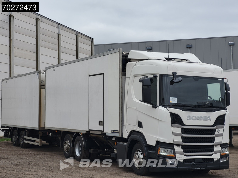 Scania R410 6X2 Refrigerated Combi Lamberet Carrier Retarder Euro 6 - Vrachtwagen: afbeelding 3 Scania R410 6X2 Refrigerated Combi Lamberet Carrier Retarder Euro 6 - Vrachtwagen: afbeelding 3