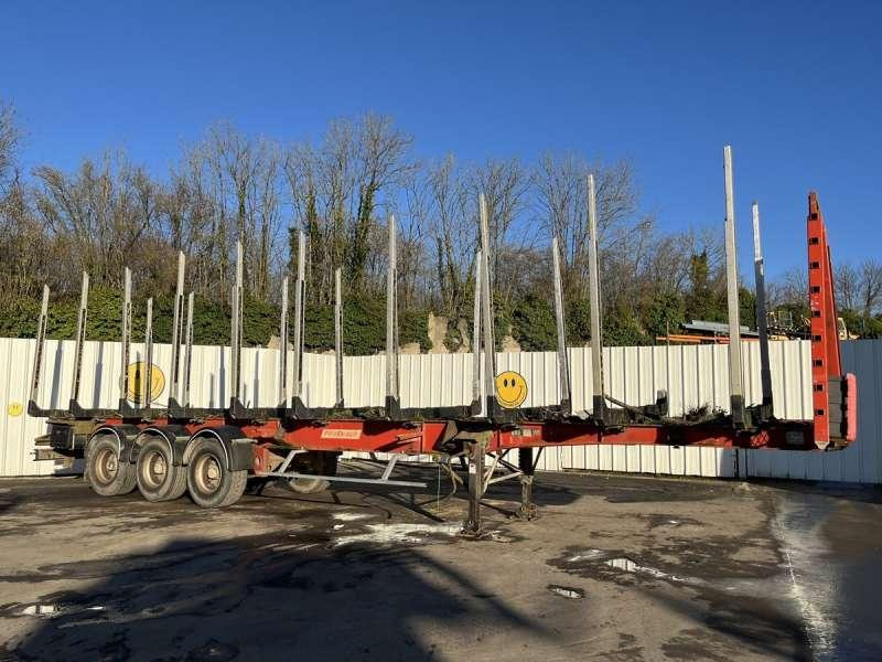 Fruehauf GRUMIERE 3 ESSIEUX - Houtoplegger: afbeelding 1 Fruehauf GRUMIERE 3 ESSIEUX - Houtoplegger: afbeelding 1