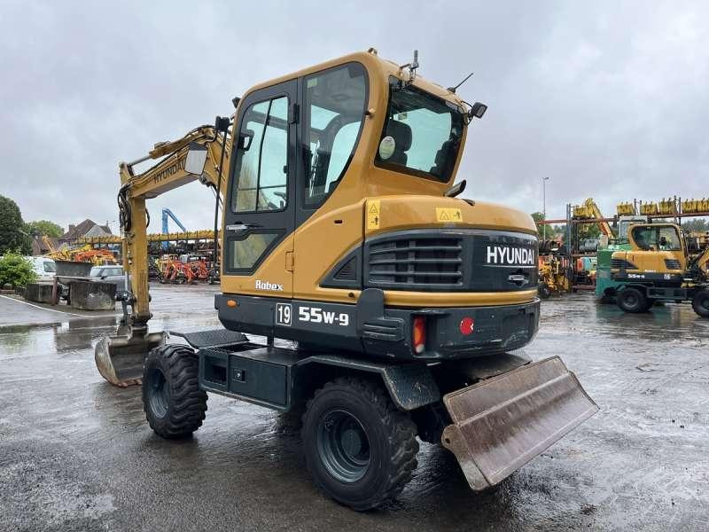 Hyundai ROBEX 55W-9 / R55W-9 - Mobiele graafmachine: afbeelding 5 Hyundai ROBEX 55W-9 / R55W-9 - Mobiele graafmachine: afbeelding 5