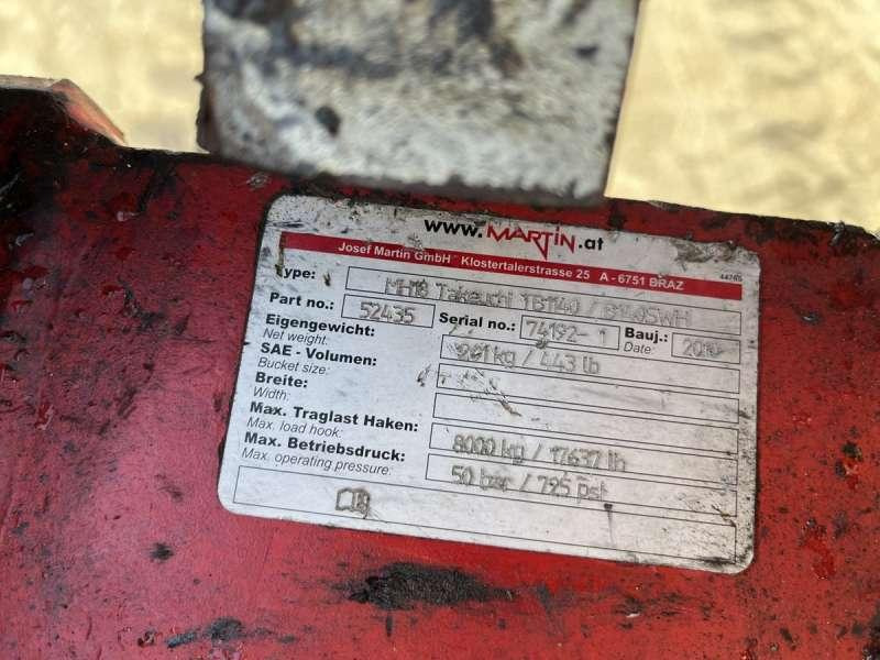 Rupsgraafmachine Takeuchi TB1140: afbeelding 14