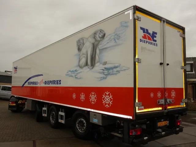 Chereau 3 AXEL,2 ASSENGESTUURD,1 LIFTAS,APK GEKEURD - Koelwagen oplegger: afbeelding 4 Chereau 3 AXEL,2 ASSENGESTUURD,1 LIFTAS,APK GEKEURD - Koelwagen oplegger: afbeelding 4