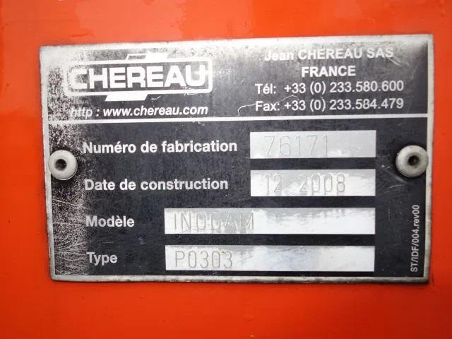 Koelwagen oplegger Chereau 3 AXEL,2 ASSENGESTUURD,1 LIFTAS,APK GEKEURD: afbeelding 13 Koelwagen oplegger Chereau 3 AXEL,2 ASSENGESTUURD,1 LIFTAS,APK GEKEURD: afbeelding 13