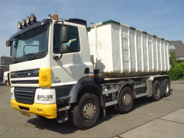 DAF CF 410 8X4 NCH CONTAINER SYSTEEM 32 TON 90 graden silo containers - Kabelsysteem truck: afbeelding 3 DAF CF 410 8X4 NCH CONTAINER SYSTEEM 32 TON 90 graden silo containers - Kabelsysteem truck: afbeelding 3