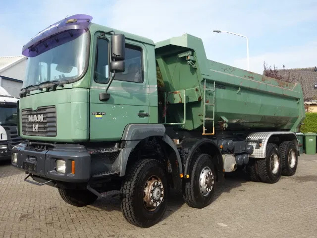 MAN 35.414 MEILLER 20cub steel kipper - Kipper vrachtwagen: afbeelding 3 MAN 35.414 MEILLER 20cub steel kipper - Kipper vrachtwagen: afbeelding 3
