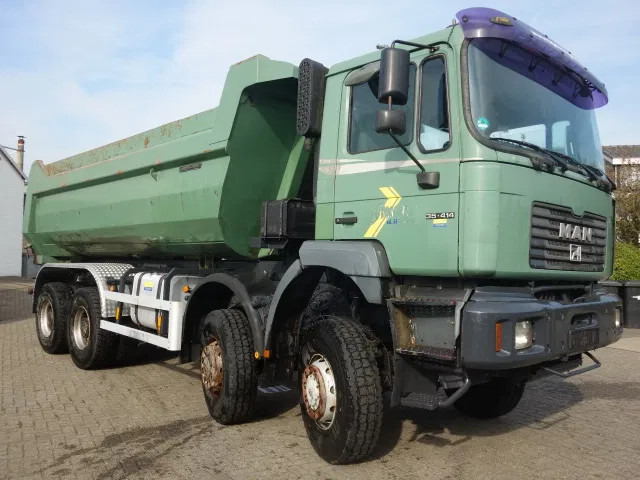 MAN 35.414 MEILLER 20cub steel kipper - Kipper vrachtwagen: afbeelding 4 MAN 35.414 MEILLER 20cub steel kipper - Kipper vrachtwagen: afbeelding 4