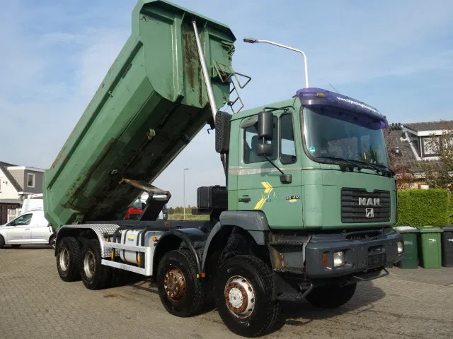 MAN 35.414 MEILLER 20cub steel kipper - Kipper vrachtwagen: afbeelding 1 MAN 35.414 MEILLER 20cub steel kipper - Kipper vrachtwagen: afbeelding 1