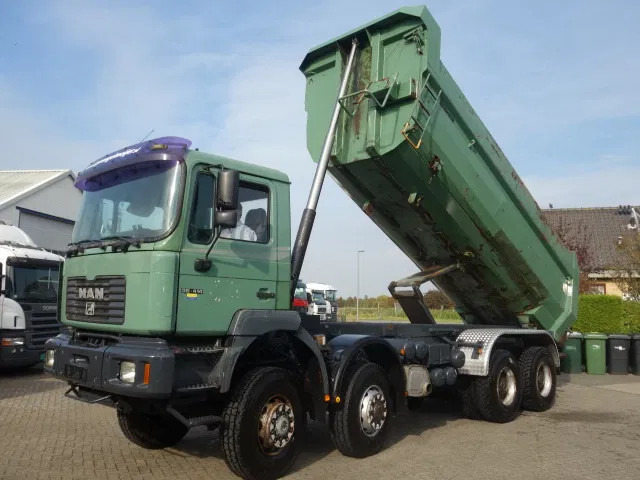 MAN 35.414 MEILLER 20cub steel kipper - Kipper vrachtwagen: afbeelding 2 MAN 35.414 MEILLER 20cub steel kipper - Kipper vrachtwagen: afbeelding 2