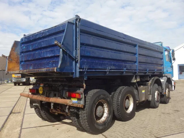 MAN 41-414 MEILLER KIPPER 8X4,MANUAL POMP - Kipper vrachtwagen: afbeelding 4 MAN 41-414 MEILLER KIPPER 8X4,MANUAL POMP - Kipper vrachtwagen: afbeelding 4