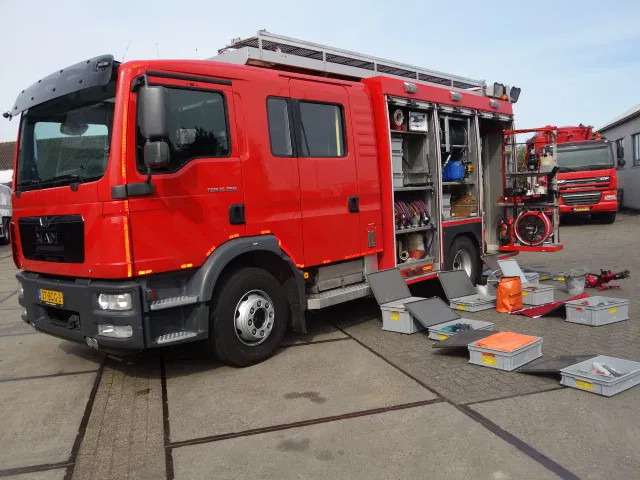 MAN TGM 15-250 FOAM TANK WATERTANK JOHNSTAD PUMP,AIRCO - Brandweerwagen: afbeelding 1 MAN TGM 15-250 FOAM TANK WATERTANK JOHNSTAD PUMP,AIRCO - Brandweerwagen: afbeelding 1