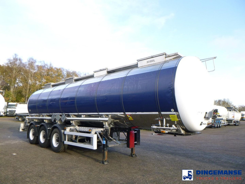 Burg Chemical tank inox L4BH 30 m3 / 1 comp - Tankoplegger: afbeelding 2 Burg Chemical tank inox L4BH 30 m3 / 1 comp - Tankoplegger: afbeelding 2