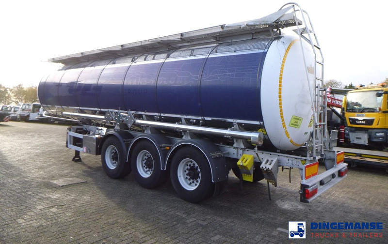 Burg Chemical tank inox L4BH 30 m3 / 1 comp - Tankoplegger: afbeelding 3 Burg Chemical tank inox L4BH 30 m3 / 1 comp - Tankoplegger: afbeelding 3
