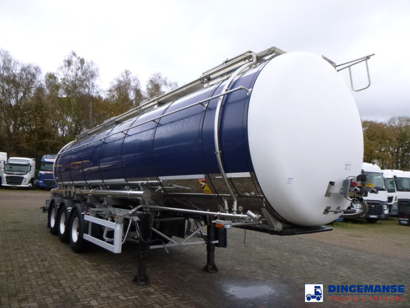 Burg Chemical tank inox L4BH 30 m3 / 1 comp - Tankoplegger: afbeelding 2 Burg Chemical tank inox L4BH 30 m3 / 1 comp - Tankoplegger: afbeelding 2