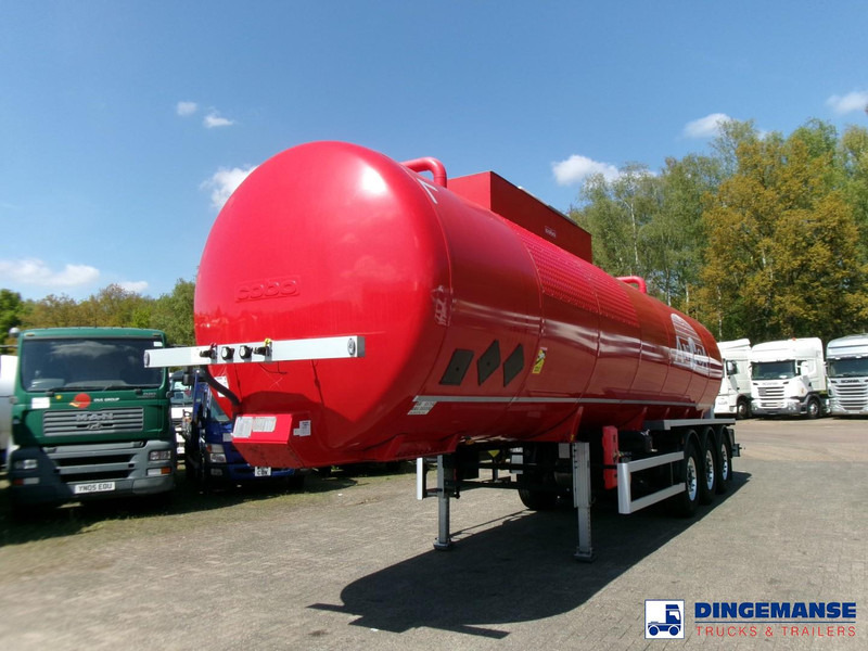 COBO Bitumen tank inox 34 m3 / 1 comp - Tankoplegger: afbeelding 1 COBO Bitumen tank inox 34 m3 / 1 comp - Tankoplegger: afbeelding 1