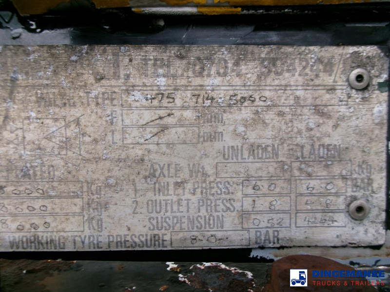 Tankoplegger Clayton Food (beer) tank inox 30 m3 / 1 comp: afbeelding 12 Tankoplegger Clayton Food (beer) tank inox 30 m3 / 1 comp: afbeelding 12